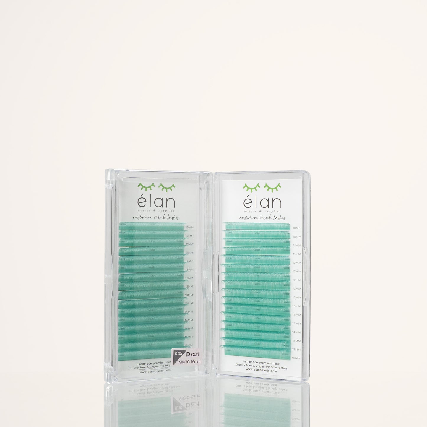 SINGLE COLOR 0.05 cashmere mink lashes