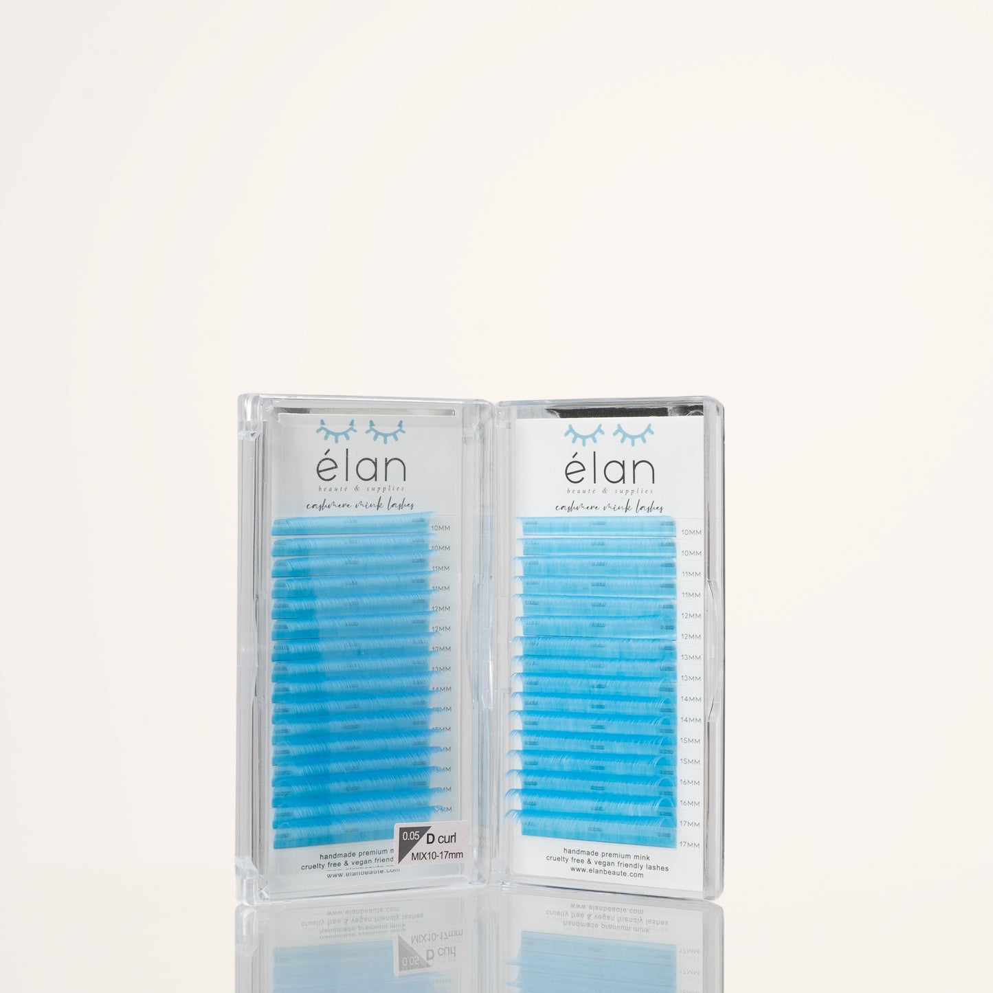 SINGLE COLOR 0.05 cashmere mink lashes