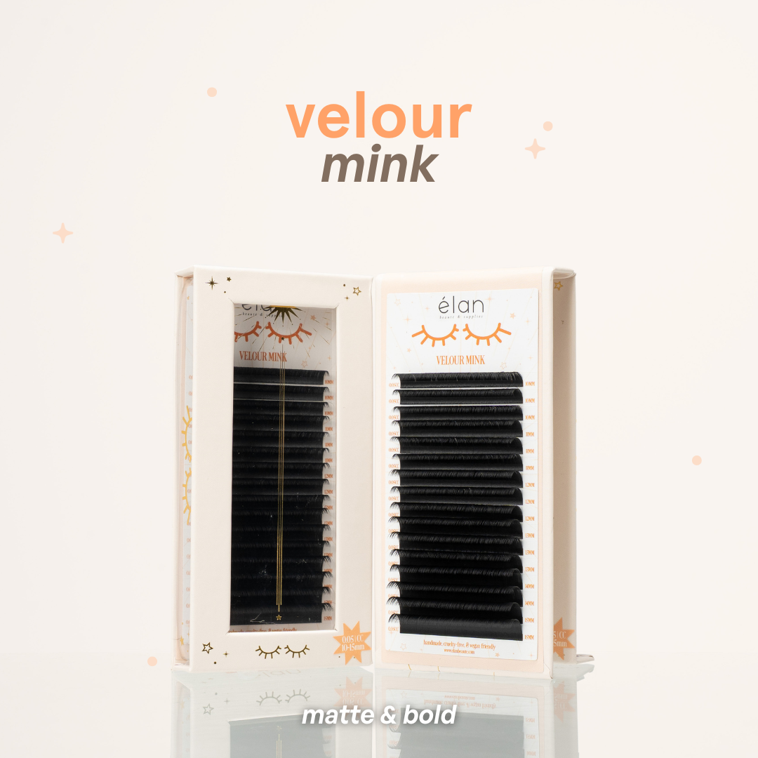 0.03 VELOUR MINK lash trays (MATTE & BOLD) ✨