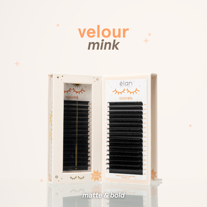 0.03 VELOUR MINK lash trays (MATTE & BOLD) ✨