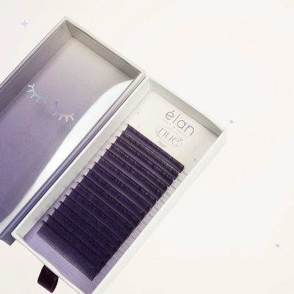 midnight matte NUE color lashes