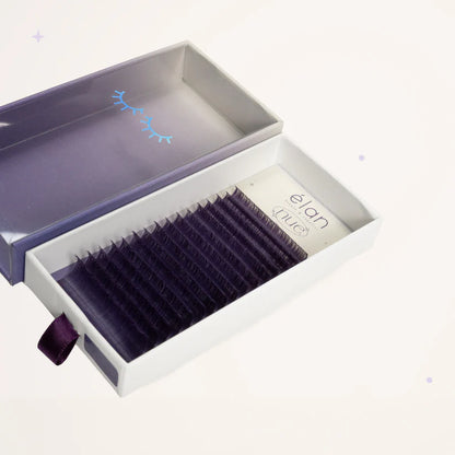midnight matte NUE color lashes