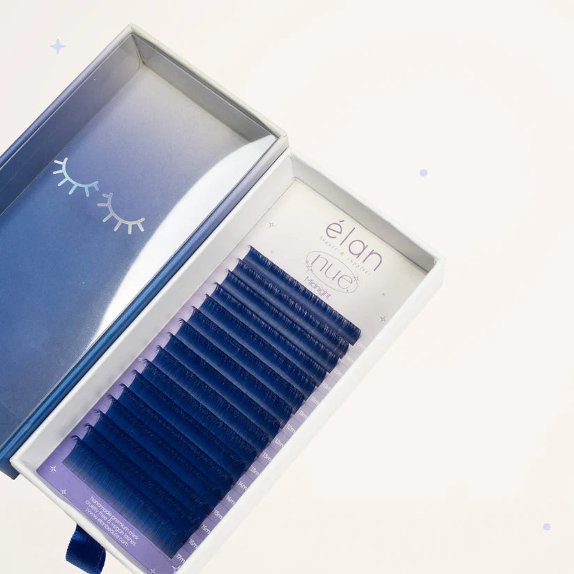 midnight matte NUE color lashes
