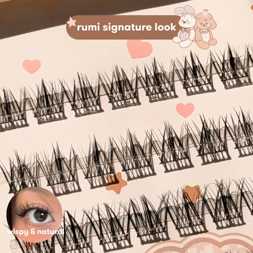 Rumi Lash Book - 3 cluster styles