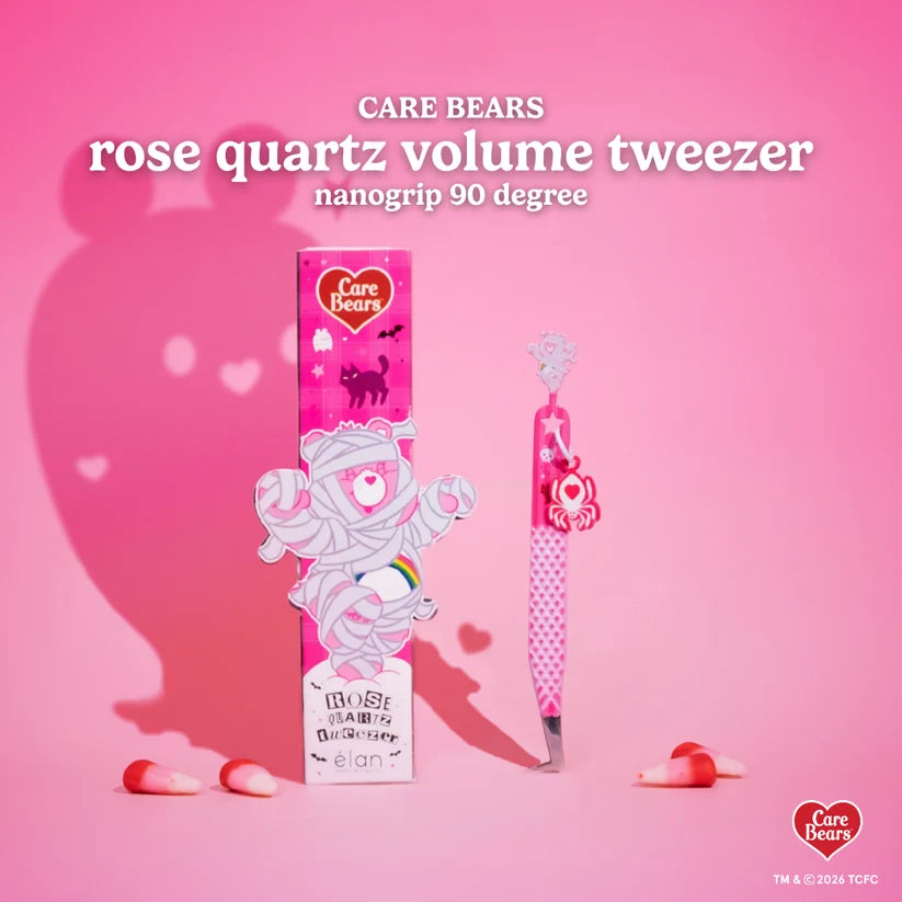 care bears rose quartz nano grip 90 volume tweezer