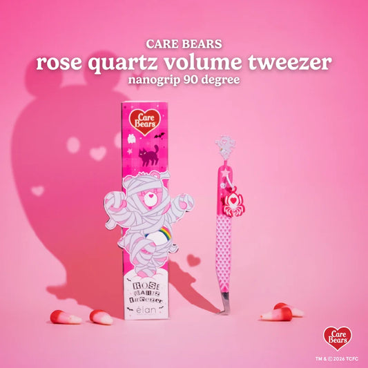 care bears rose quartz nano grip 90 volume tweezer