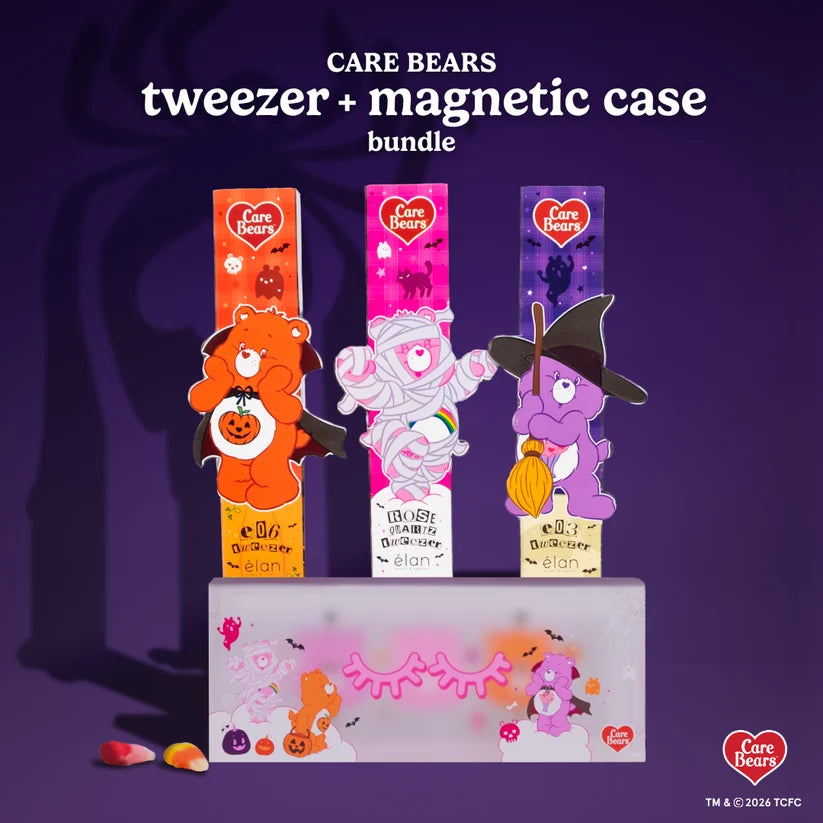 care bears tweezers + magnetic case bundle