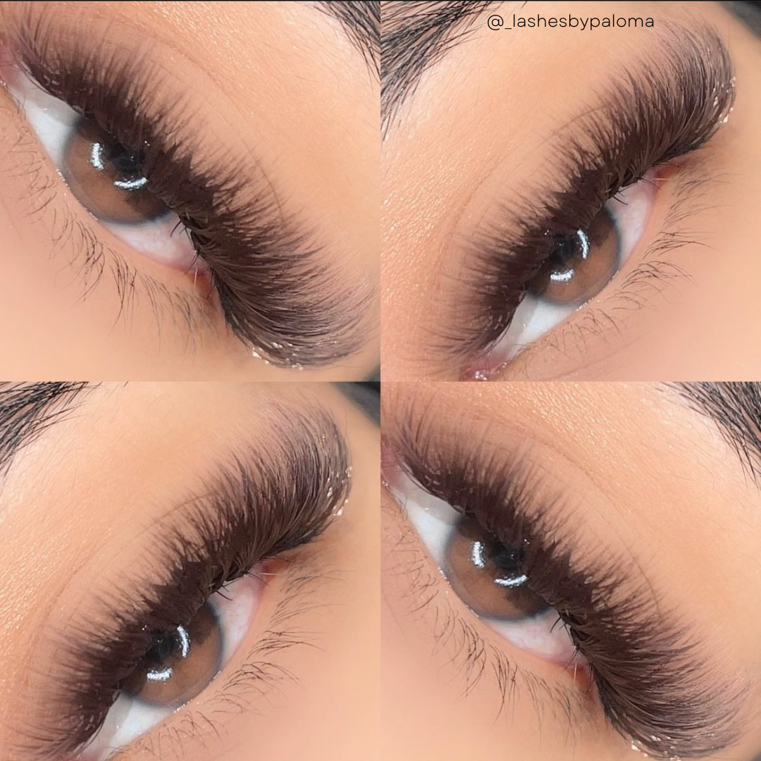 MINI BROWN color lashes