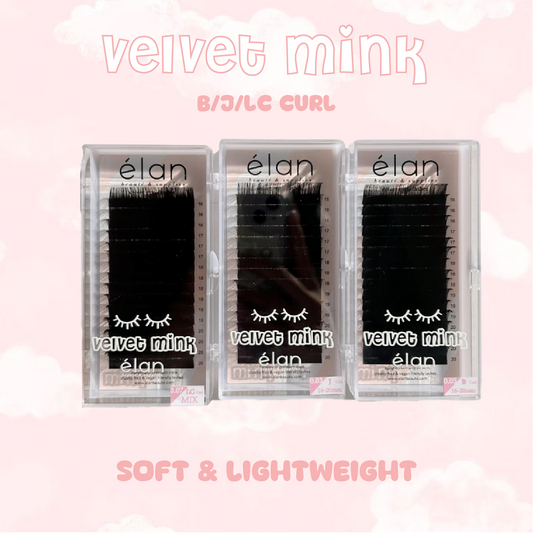 SPECIALTY CURLS B - J - LC velvet mink lashes ☁️